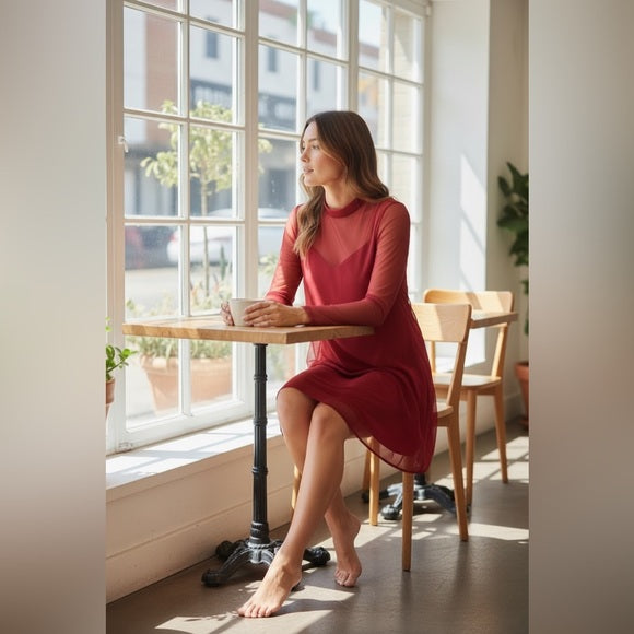 BCBGeneration Scarlet Elegant & Simple Dress