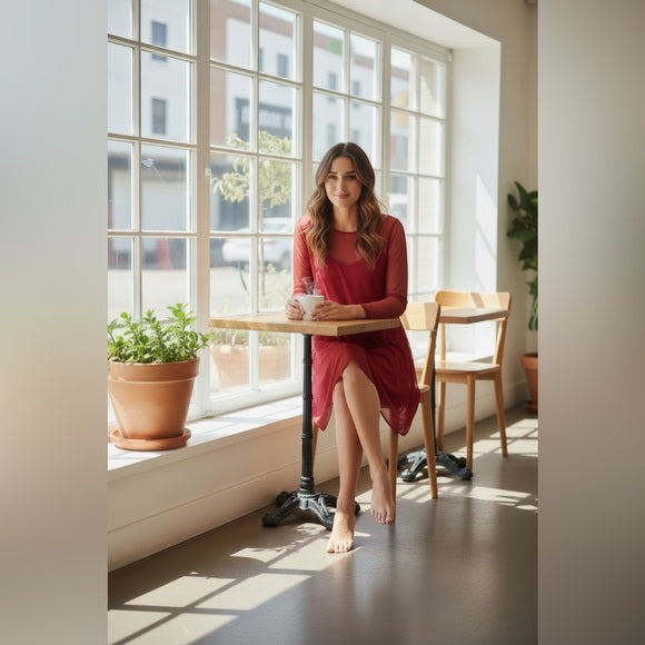 BCBGeneration Scarlet Elegant & Simple Dress