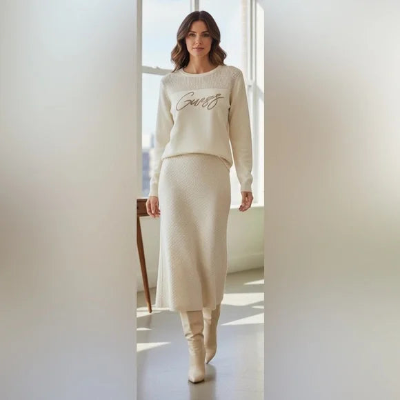 Women’s Cream Guess Sweater