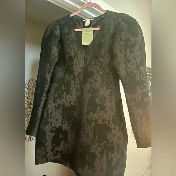 H&M Elegant black Long Sleeve Dress