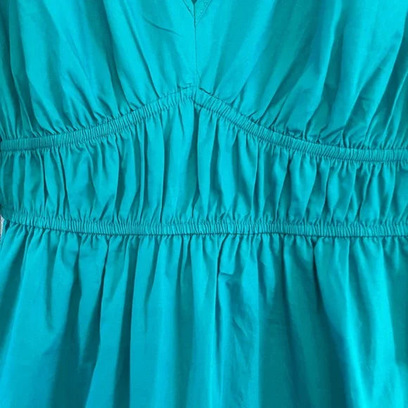 Japna Teal Mini Dress
