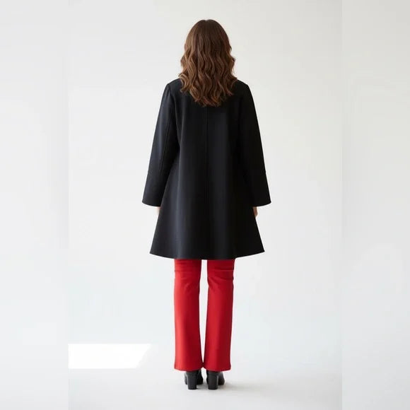 J Jill Elegant Black Coat