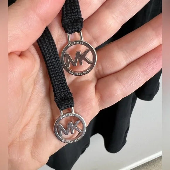 Michael Kors Black Velvet Hoodie