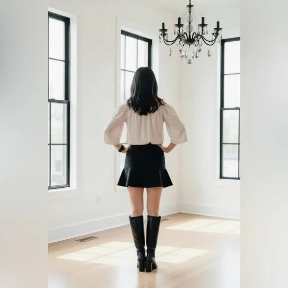 MSK Cream Off-Shoulder Blouse