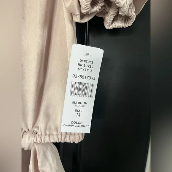 MSK Cream Off-Shoulder Blouse