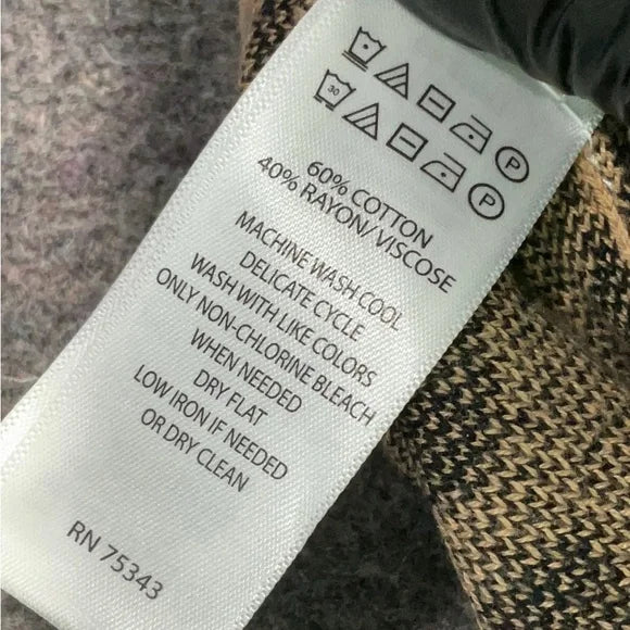 Nicole Miller Leopard Print Long Sleeve Dress