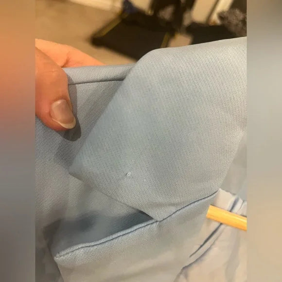 Light Blue Women's Tailored Pantsuit