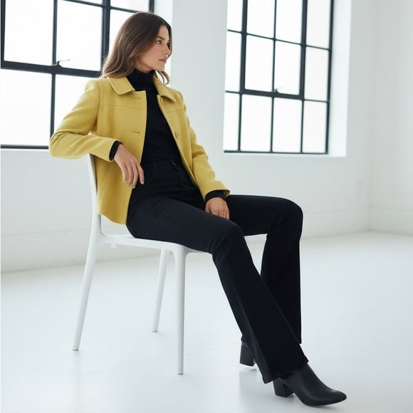 Classic Green Pea Coat