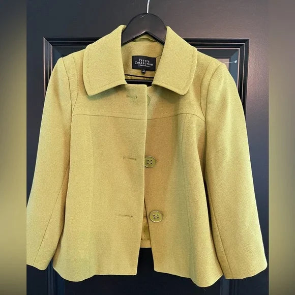 Classic Green Pea Coat