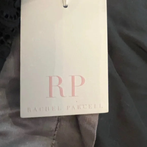 Rachel Parcell Black Lace Long Sleeve Dress