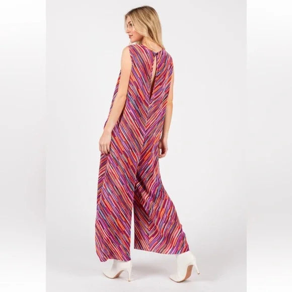 ShopEvelynne Multicolor Striped Jumpsuit