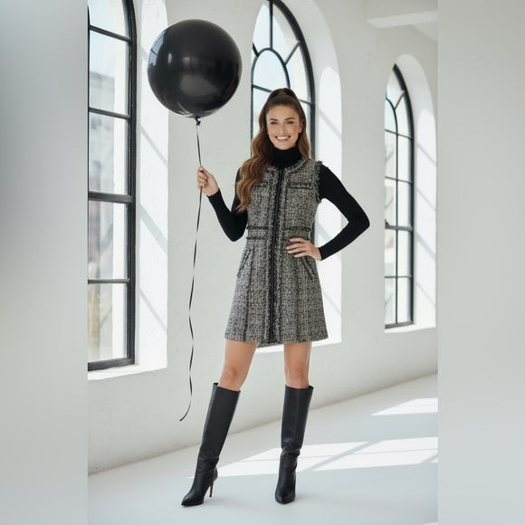 Veresa Women's Tweed Mini Dress