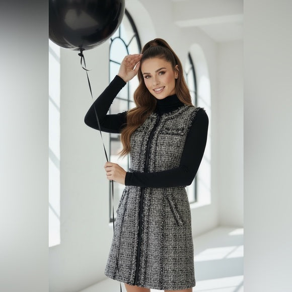 Veresa Women's Tweed Mini Dress