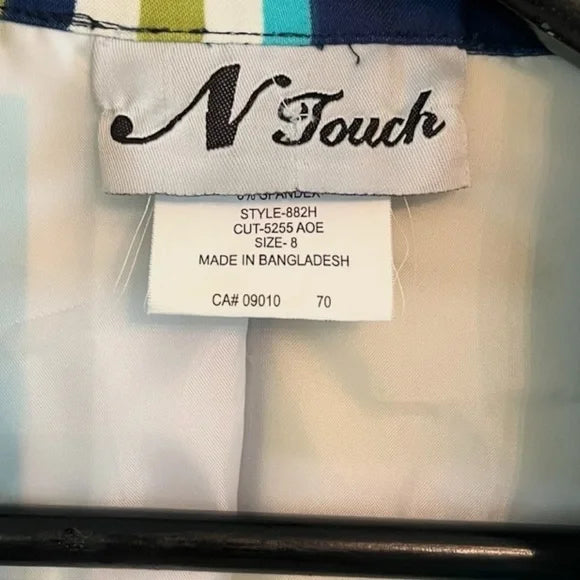 Vibrant Patterned Women's Blazer